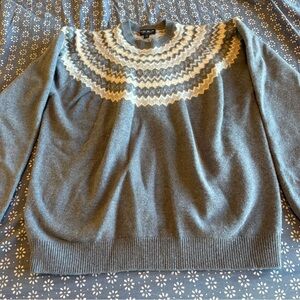 Peter Millar Crown Crafted Cashmere-Wool Blend Intarsia Sweater Men’s XXL